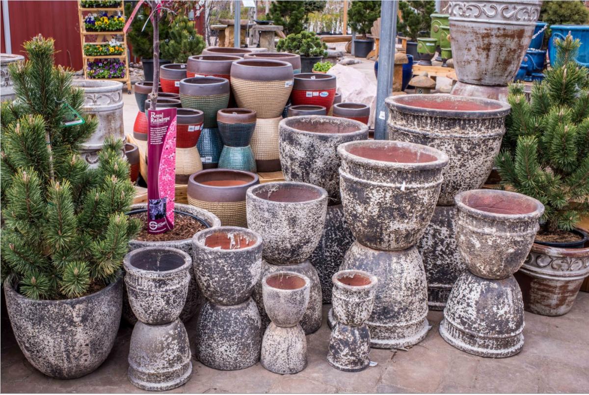 outdoor pottery